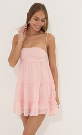 Picture thumb Cindy Chiffon Clover Dress in Pink. Source: https://media.lucyinthesky.com/data/Jun22_1/170xAUTO/1V9A5197.JPG