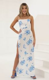 Picture thumb Aviana Floral Crepe Satin Maxi in White and Blue. Source: https://media.lucyinthesky.com/data/Jun22_1/170xAUTO/1V9A5204.JPG
