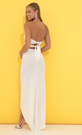 Picture thumb Devon Sequin Cutout Maxi Dress in White. Source: https://media.lucyinthesky.com/data/Jun22_2/170xAUTO/1V9A5086.JPG