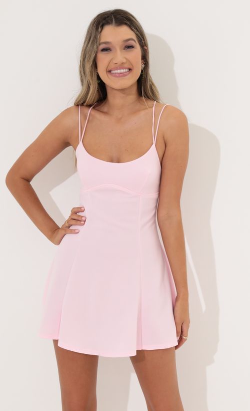 Picture Joanna Dress in Pink. Source: https://media.lucyinthesky.com/data/Jun22_2/500xAUTO/1V9A0937.JPG