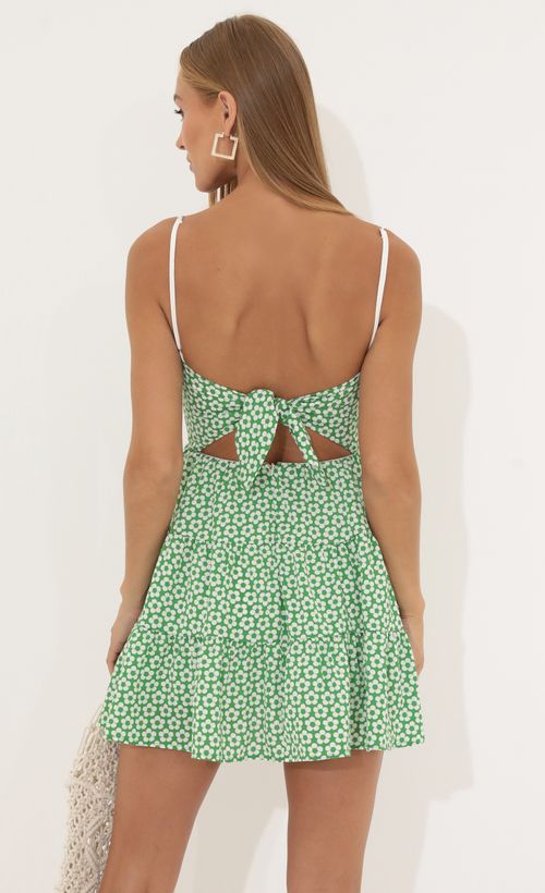 Picture Capra Floral Corset Dress in Green. Source: https://media.lucyinthesky.com/data/Jun22_2/500xAUTO/1V9A4344.JPG
