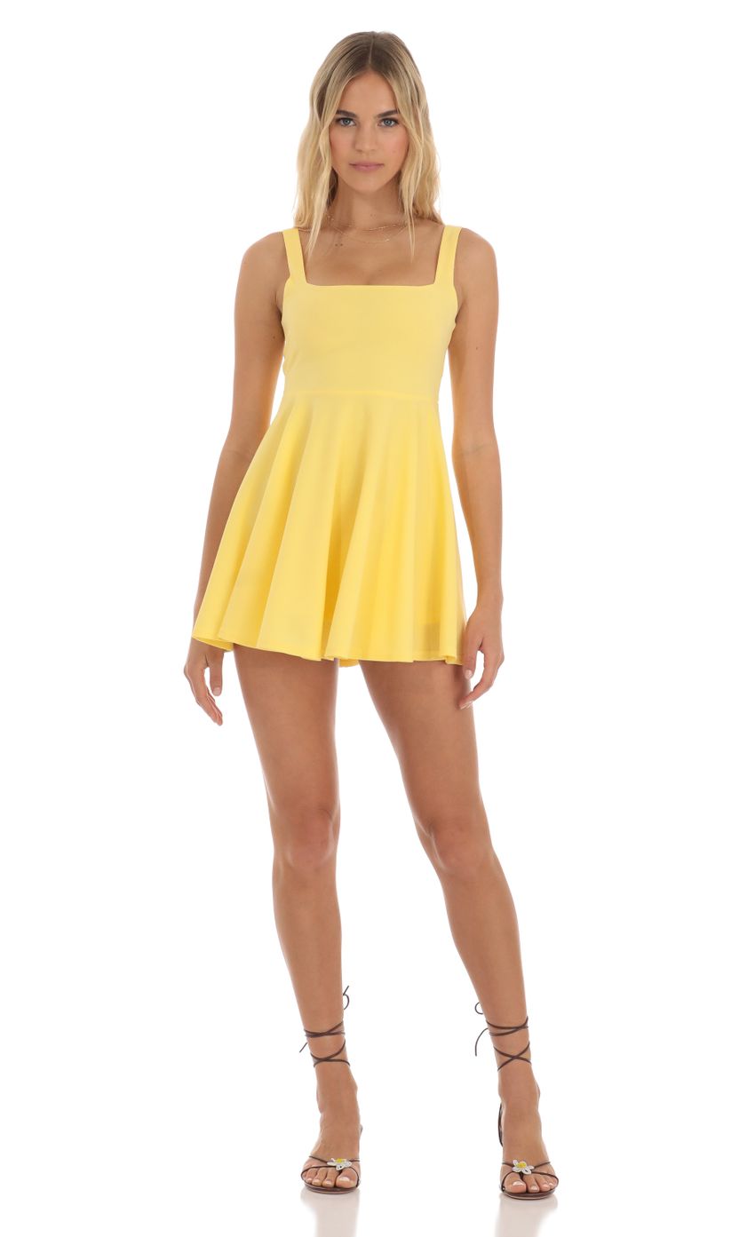 Picture Key West A-line Velvet Dress in Yellow. Source: https://media.lucyinthesky.com/data/Jun23/850xAUTO/601ec05a-6c38-4fa6-842f-aae4dc210653.jpg