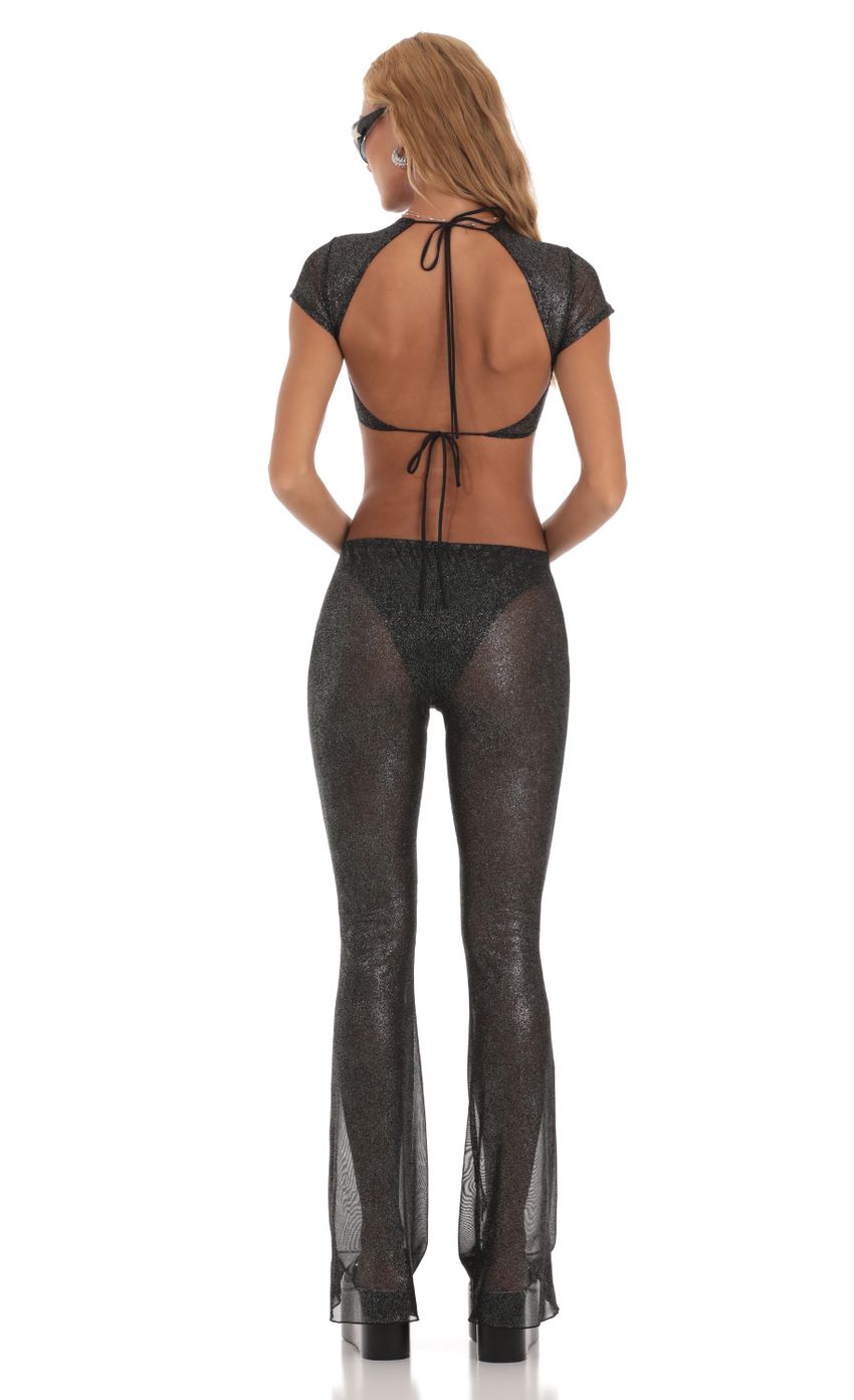 Picture Maybelline Shimmer Three Piece Pant Set in Black. Source: https://media.lucyinthesky.com/data/Jun23/850xAUTO/ca635a3a-aa73-4eb9-9f7a-df9b9f8be83d.jpg
