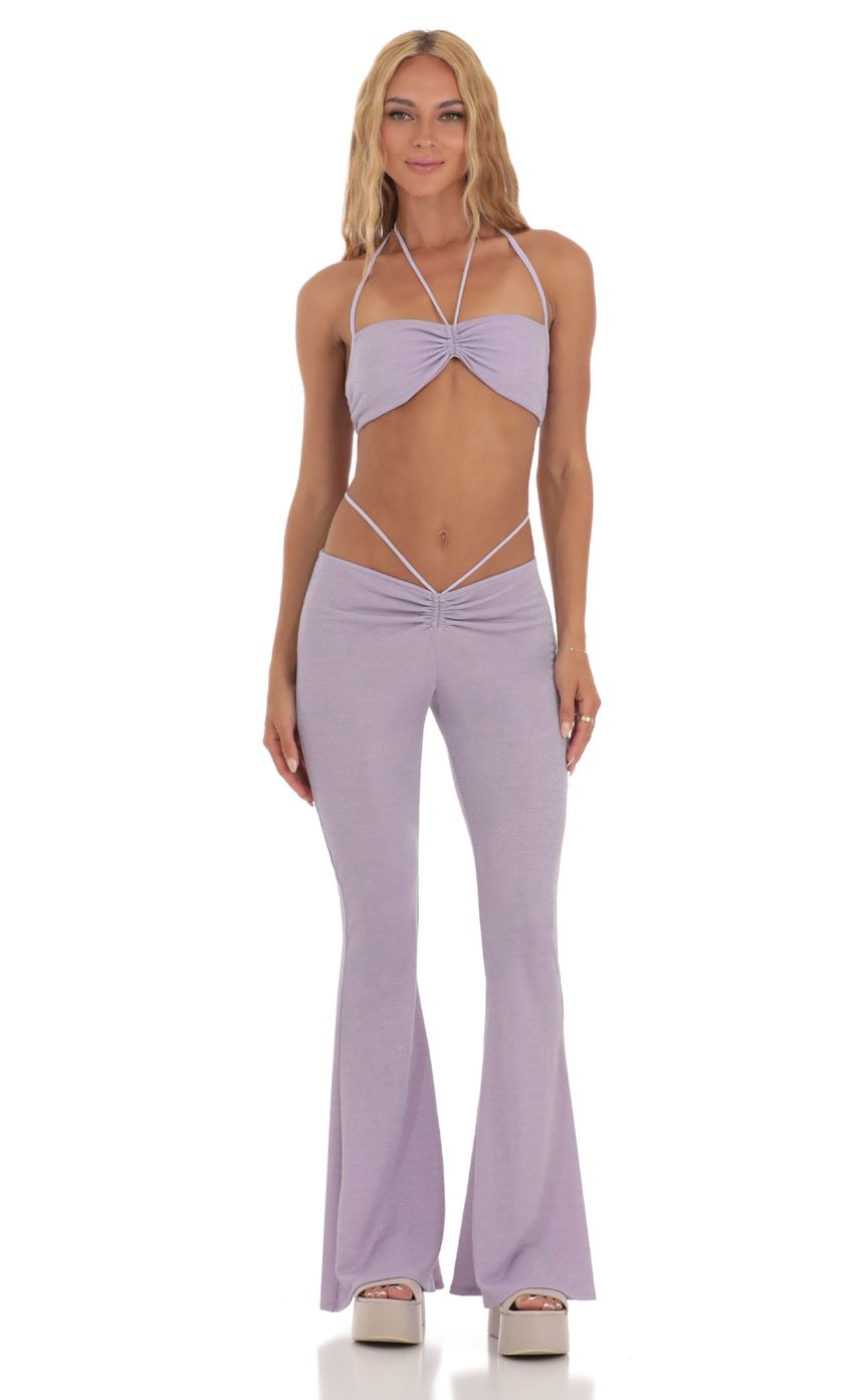 Picture Melli Two Piece Set in Shimmer Purple. Source: https://media.lucyinthesky.com/data/Jun23/850xAUTO/f7a4feab-4880-497d-89dc-9424783406e8.jpg