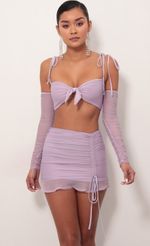 Picture Luciana Two Piece Set in Lavender. Source: https://media.lucyinthesky.com/data/Mar19_1/150xAUTO/781A5530S.JPG