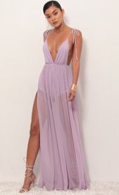 Picture thumb Skylar Love Ties Maxi Dress in Lavender. Source: https://media.lucyinthesky.com/data/Mar19_1/170xAUTO/781A3813.JPG