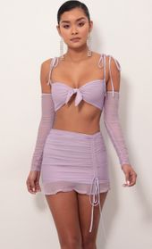 Picture thumb Luciana Two Piece Set in Lavender. Source: https://media.lucyinthesky.com/data/Mar19_1/170xAUTO/781A5530S.JPG