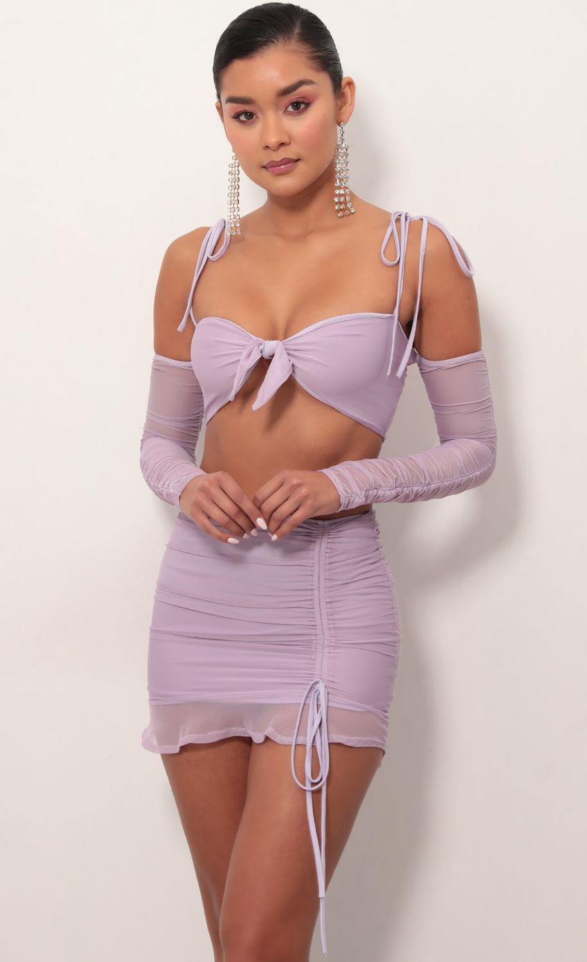 Picture Luciana Two Piece Set in Lavender. Source: https://media.lucyinthesky.com/data/Mar19_1/850xAUTO/781A5533.JPG