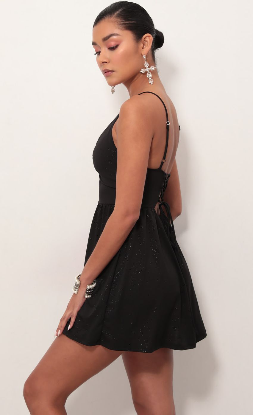 Picture Low V Plunge Dress In Black. Source: https://media.lucyinthesky.com/data/Mar19_2/850xAUTO/781A5366.JPG