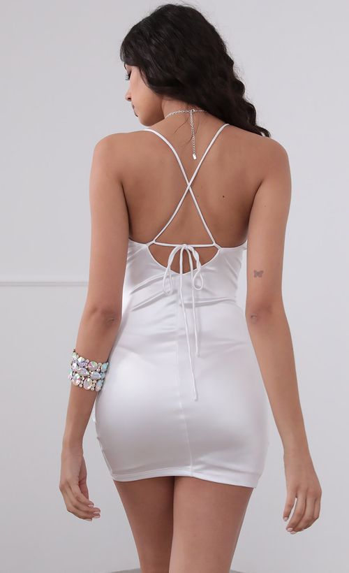 Picture Holly Satin Cross-Back Dress In White. Source: https://media.lucyinthesky.com/data/Mar20_2/500xAUTO/781A1815.JPG