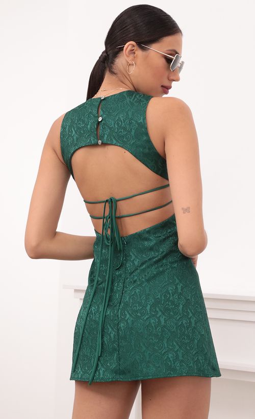 Picture Violette Open Back Tank Dress in Green. Source: https://media.lucyinthesky.com/data/Mar21_1/500xAUTO/1V9A7123.JPG