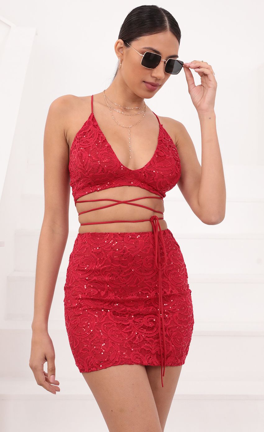 Picture Anita Sequin Lace Set in Red. Source: https://media.lucyinthesky.com/data/Mar21_1/850xAUTO/1V9A56731.JPG