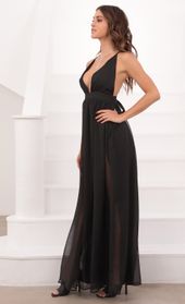 Picture thumb Lyra Black Chiffon Slit Maxi Dress. Source: https://media.lucyinthesky.com/data/Mar21_2/170xAUTO/1V9A20001.JPG