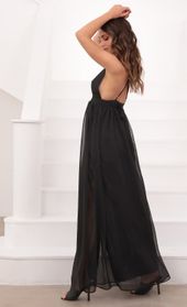 Picture thumb Lyra Black Chiffon Slit Maxi Dress. Source: https://media.lucyinthesky.com/data/Mar21_2/170xAUTO/1V9A2016.JPG