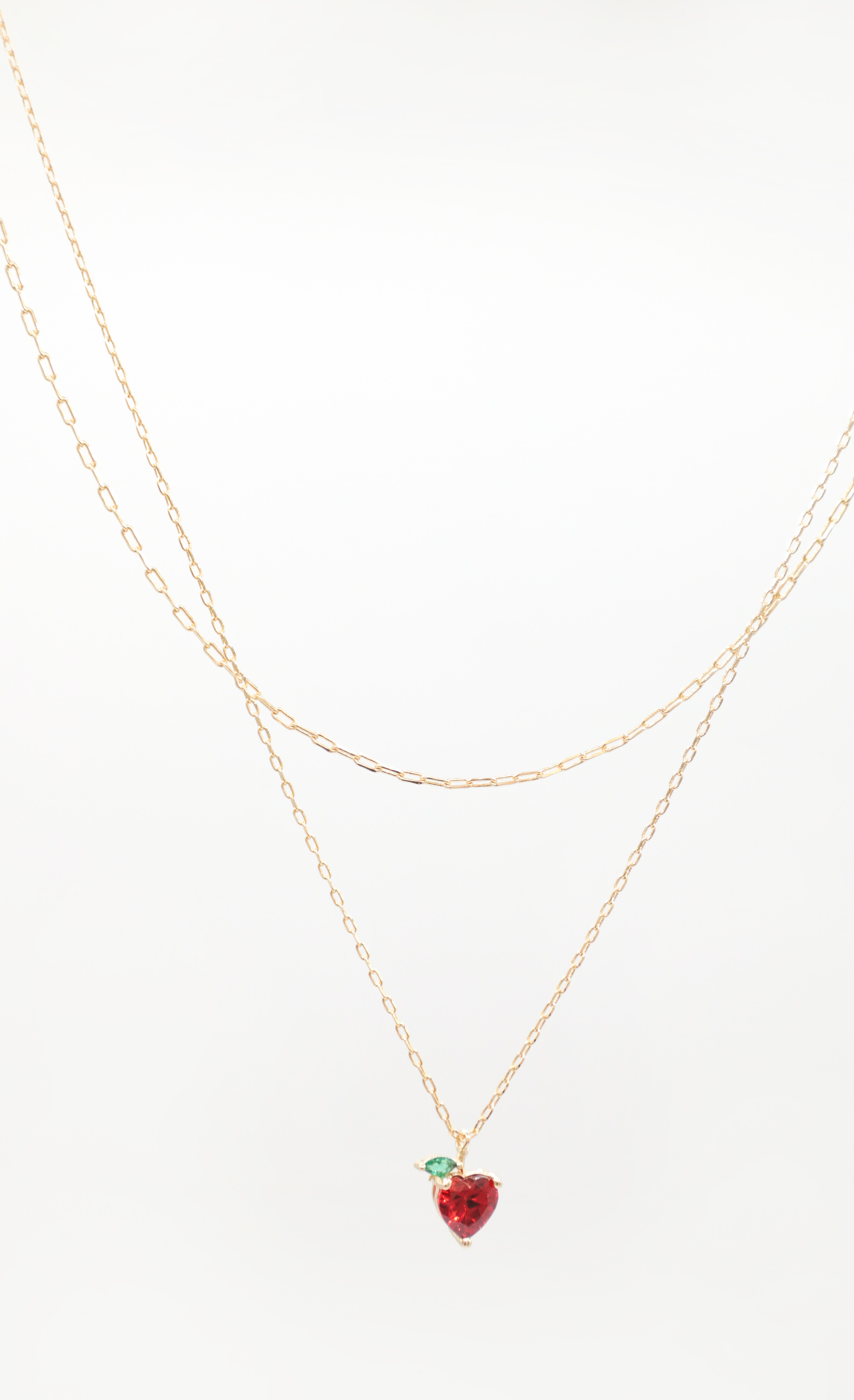 Grade A Necklace in Gold