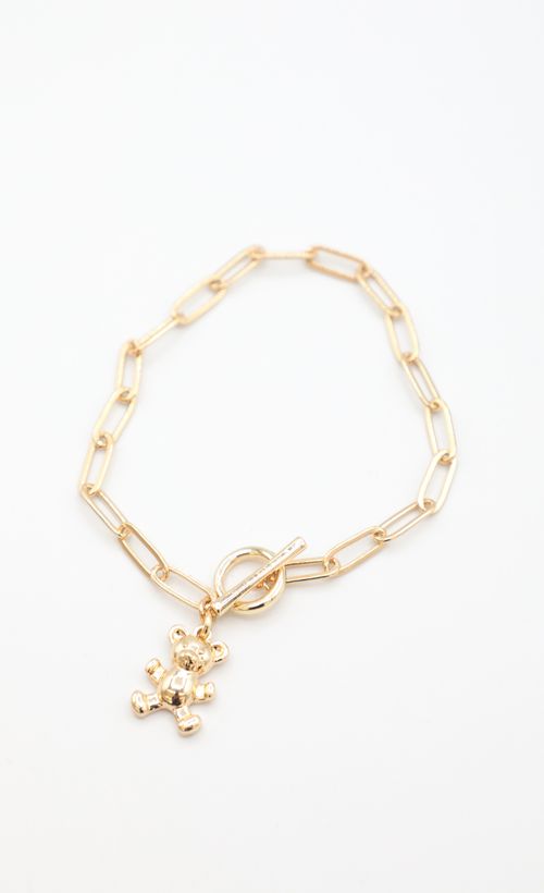 Picture Mr.Teddy Bracelet in Gold. Source: https://media.lucyinthesky.com/data/Mar22_1/500xAUTO/1J7A0015.JPG