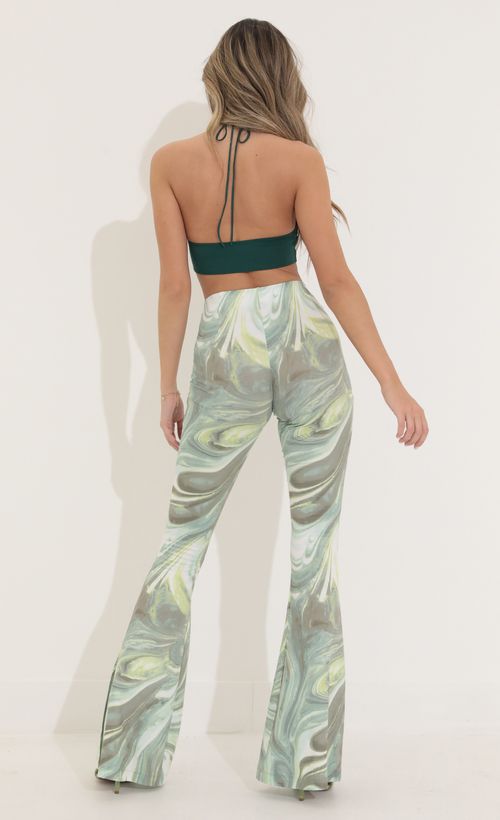 Picture Oaklynn Pant in Swirl Green Multi. Source: https://media.lucyinthesky.com/data/Mar22_1/500xAUTO/1V9A9186.JPG