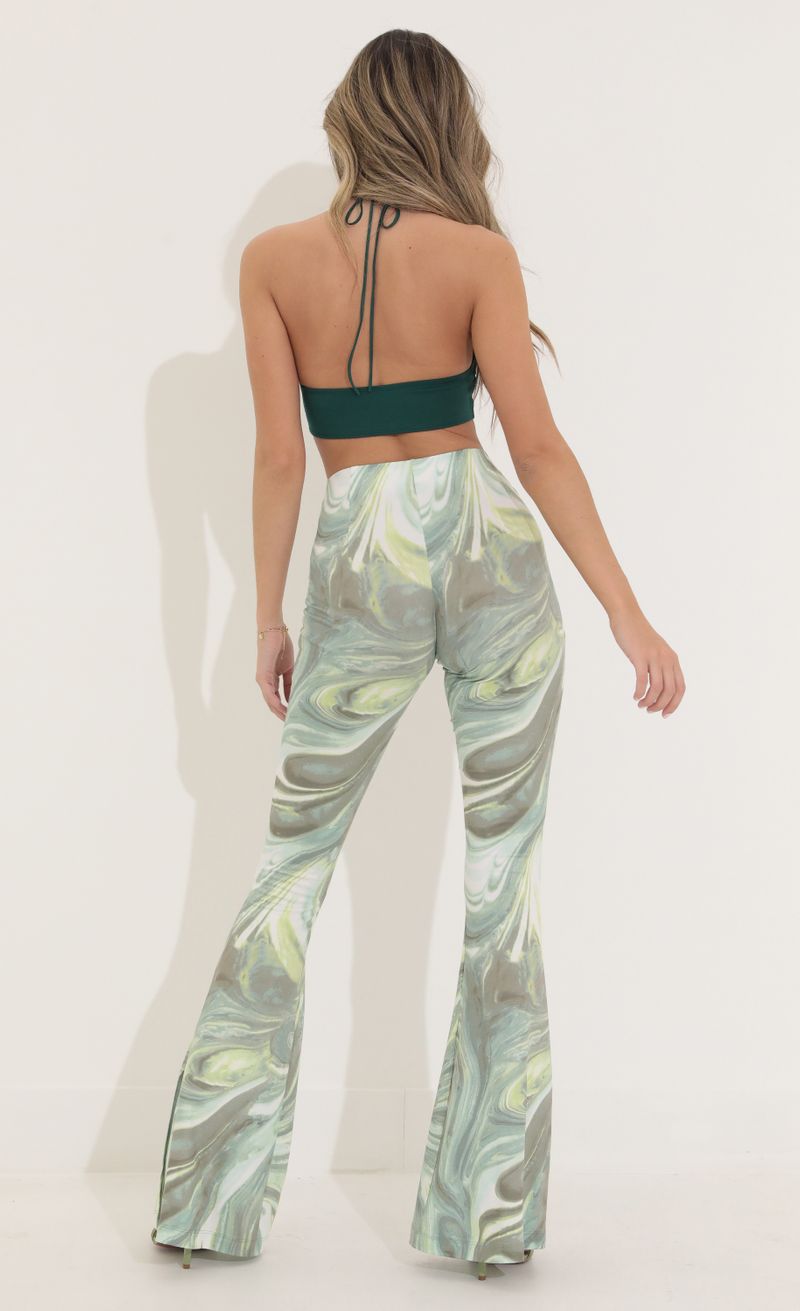 Picture Oaklynn Pant in Swirl Green Multi. Source: https://media.lucyinthesky.com/data/Mar22_1/800xAUTO/1V9A9186.JPG