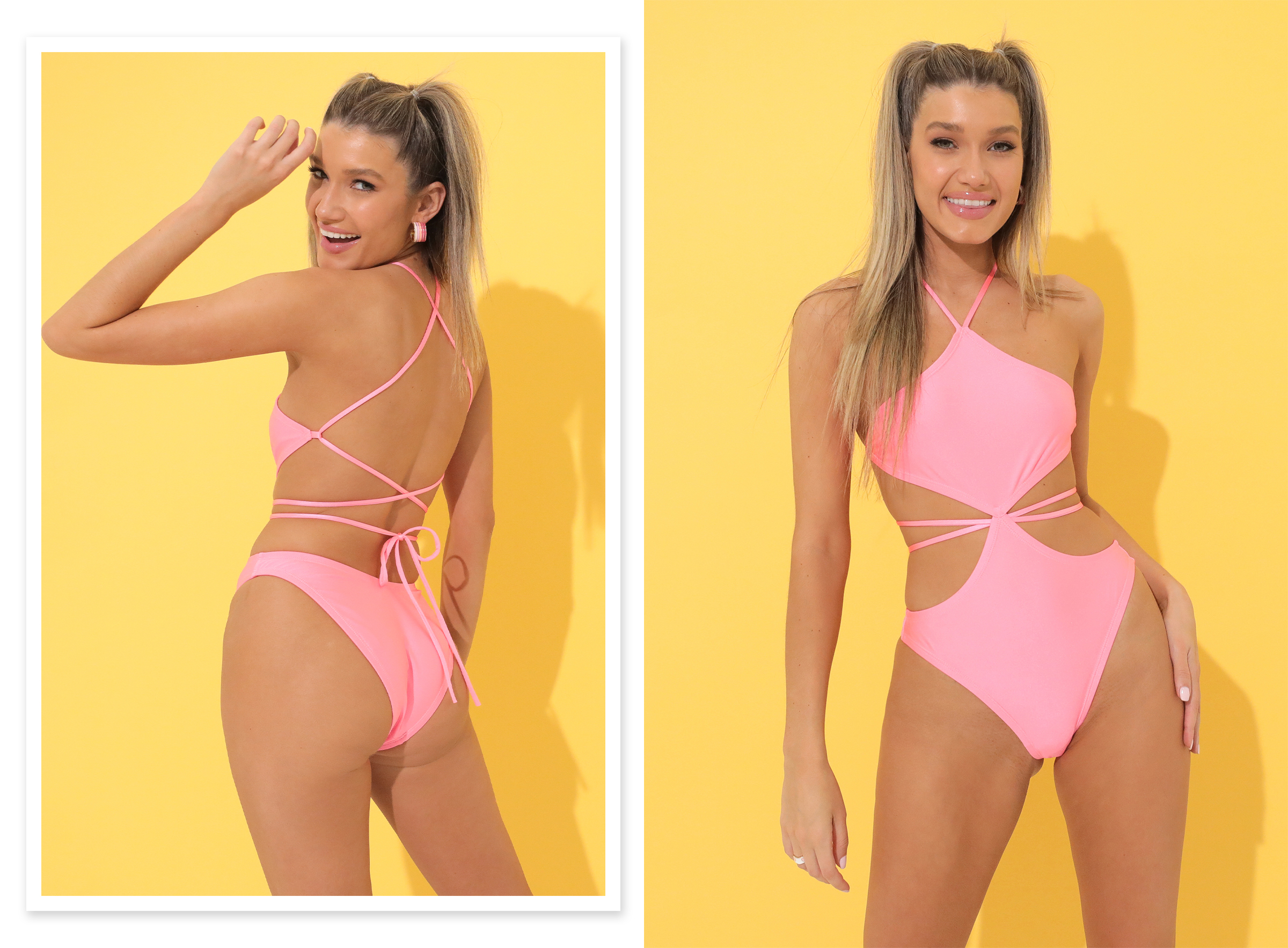 Charlee One-Piece Swimsuit in Pink