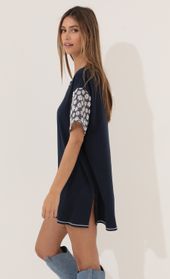 Picture thumb Lydia Shirt Dress in Navy Floral. Source: https://media.lucyinthesky.com/data/Mar22_2/170xAUTO/1V9A0620.JPG