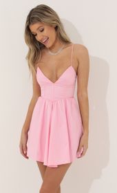 Picture thumb Anika Fit and Flare Dress in Pink. Source: https://media.lucyinthesky.com/data/Mar22_2/170xAUTO/1V9A4298.JPG