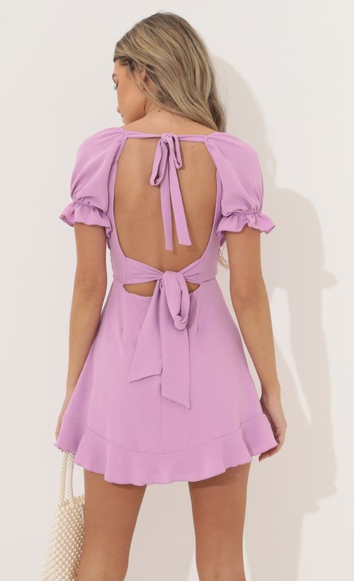 Picture Alice Fit and Flare Dress in Purple. Source: https://media.lucyinthesky.com/data/Mar22_2/500xAUTO/1V9A3363.JPG
