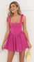 Picture Lanni Fit and Flare Dress in Pink. Source: https://media.lucyinthesky.com/data/Mar22_2/50x90/1V9A0568.JPG