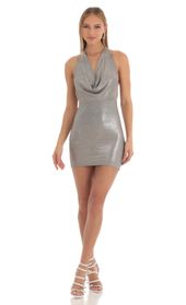 Picture thumb Malone Metallic Cowl Neck Bodycon Dress in Silver. Source: https://media.lucyinthesky.com/data/Mar23/170xAUTO/54efcf78-12d5-4ff0-94b4-99908b066269.jpg