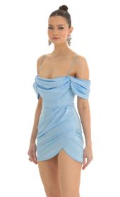 Picture thumb Eris Satin Off The Shoulder Dress in Blue. Source: https://media.lucyinthesky.com/data/Mar23/170xAUTO/6badeb0f-fc59-42e0-92da-30749e4c5e4c.jpg