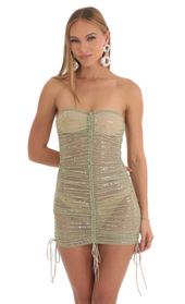 Picture thumb Raquel Shimmer Strapless Dress in Green. Source: https://media.lucyinthesky.com/data/Mar23/170xAUTO/6cc32be1-a390-4f67-b90a-00f89bce2cee.jpg