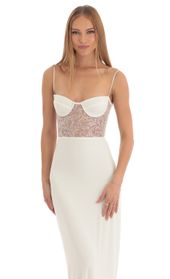 Picture thumb Christia Shimmer Maxi Dress in White. Source: https://media.lucyinthesky.com/data/Mar23/170xAUTO/9735c3a5-bf89-4076-8af5-6cd95ea4ec15.jpg