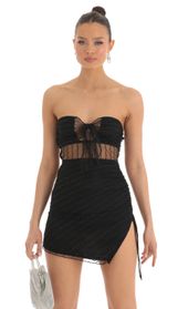 Picture thumb Shayna Striped Strapless Dress in Black. Source: https://media.lucyinthesky.com/data/Mar23/170xAUTO/9884e092-6735-42ec-9981-975422f64fec.jpg