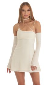 Picture thumb Viv Glitter Strappy Party Dress in White. Source: https://media.lucyinthesky.com/data/Mar23/170xAUTO/d10f06fa-ffe7-447f-a084-a9d39dd5fa22.jpg