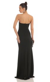 Picture thumb Moravia Crepe High Low Maxi Dress in Black. Source: https://media.lucyinthesky.com/data/Mar23/170xAUTO/efacbe31-ceaf-411f-8cf9-eebf084df85f.jpg