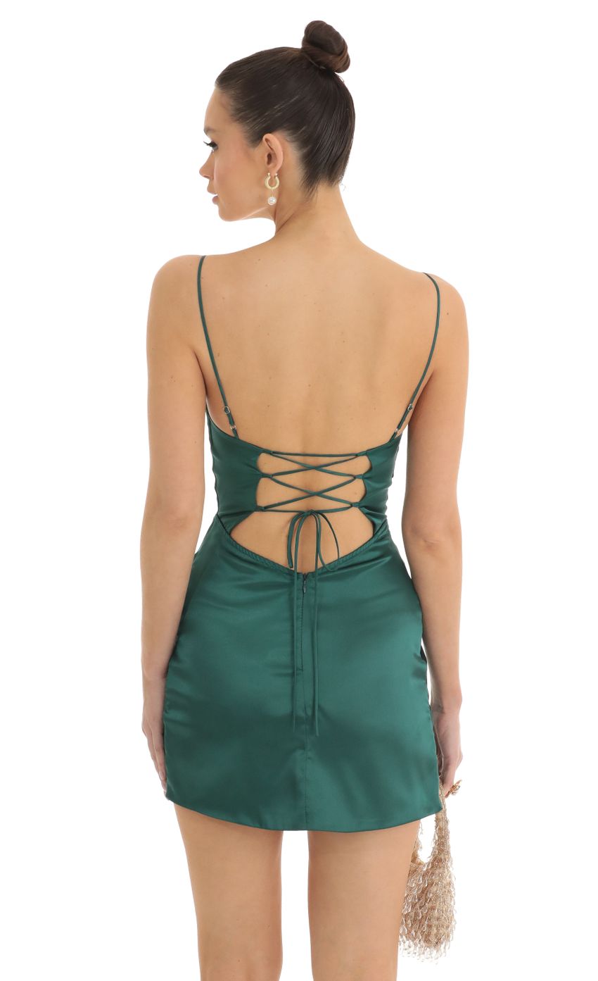 Picture Rye Draped Hip Twist Dress in Green. Source: https://media.lucyinthesky.com/data/Mar23/850xAUTO/a874c3f5-a58d-44b1-afe5-6126d6f663e3.jpg