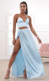 Picture thumb Madeline Satin Maxi Set in Baby Blue. Source: https://media.lucyinthesky.com/data/May20_2/170xAUTO/781A1279.JPG