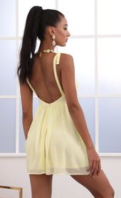 Picture thumb Veronica Ties A-line Dress in Yellow. Source: https://media.lucyinthesky.com/data/May20_2/170xAUTO/781A5310.JPG