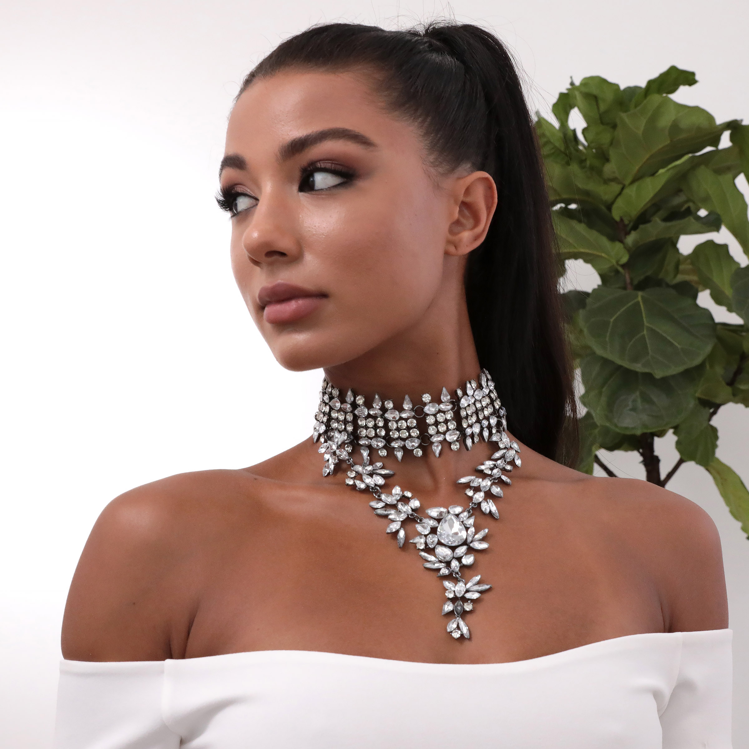 Everly Choker and Necklace Set