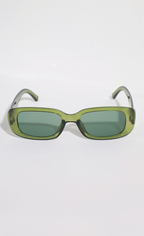 clear green sunglasses