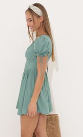 Picture thumb Maree Corset Dress in Green. Source: https://media.lucyinthesky.com/data/May22_1/170xAUTO/1V9A2292.JPG