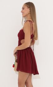 Picture thumb Louise Open Back Dress in Red. Source: https://media.lucyinthesky.com/data/May22_1/170xAUTO/1V9A5840.JPG