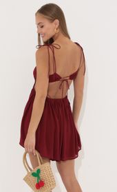 Picture thumb Louise Open Back Dress in Red. Source: https://media.lucyinthesky.com/data/May22_1/170xAUTO/1V9A5901.JPG