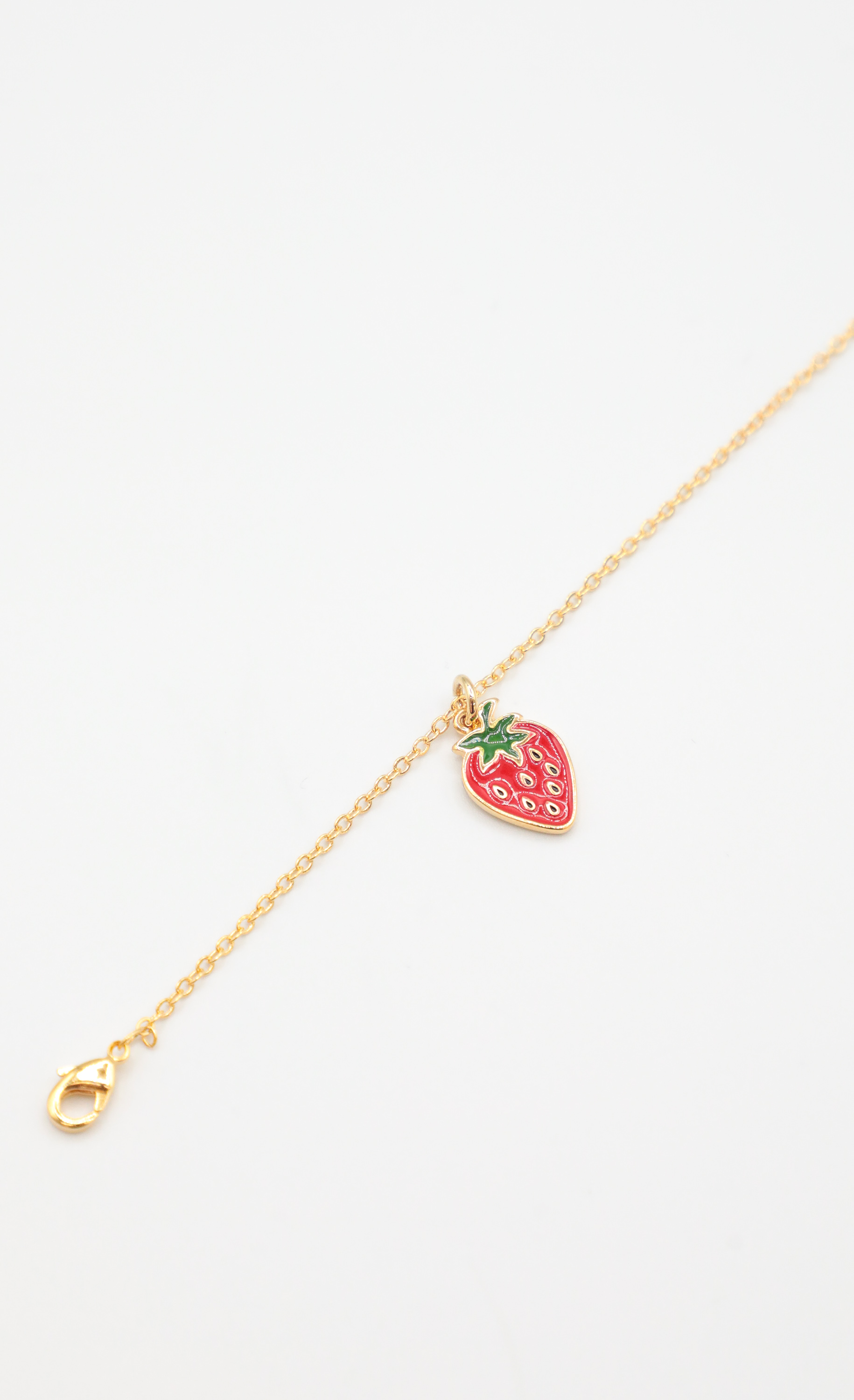 Very Berry Anklet in Gold