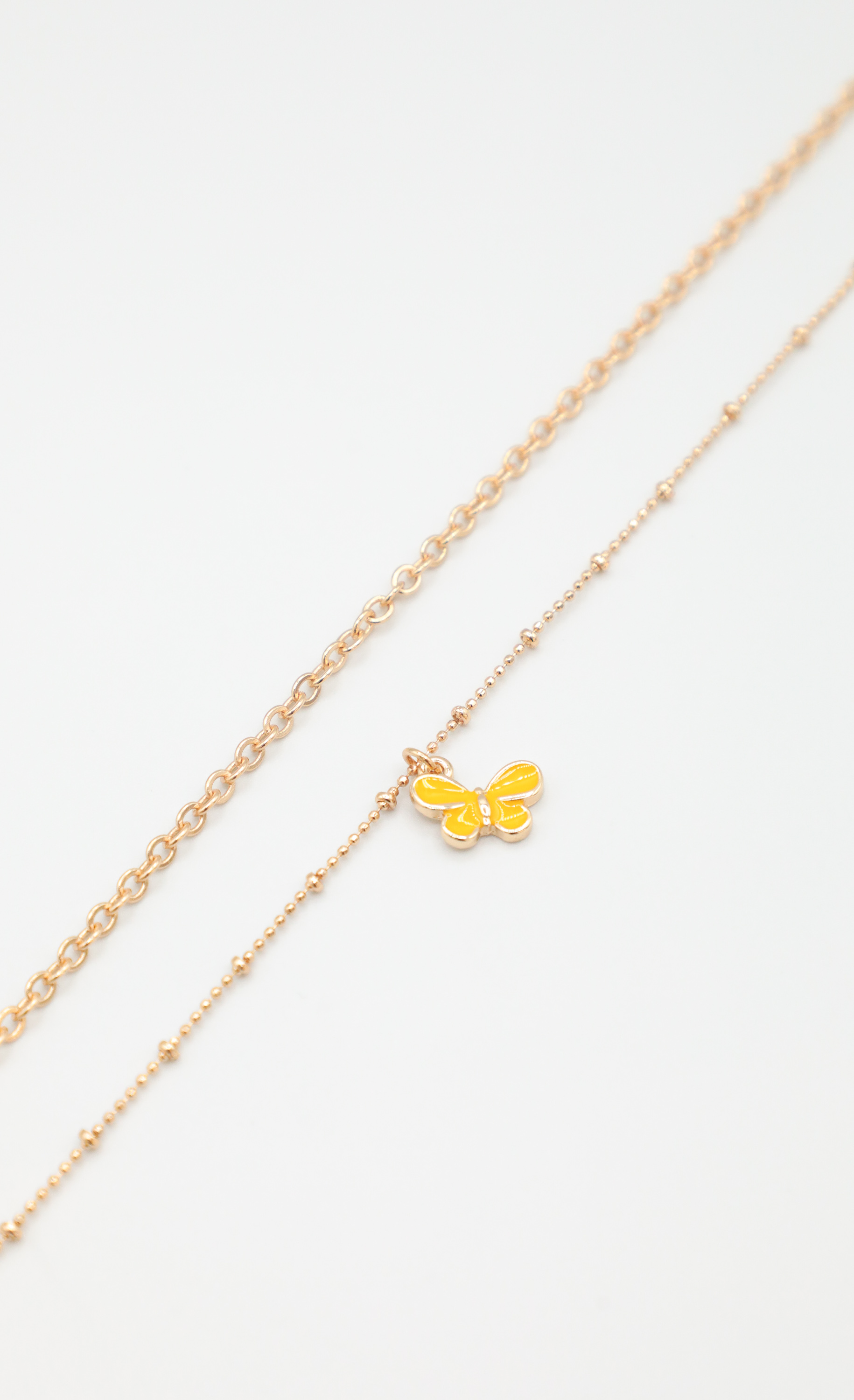 Forever Wherever with You Anklet in Gold