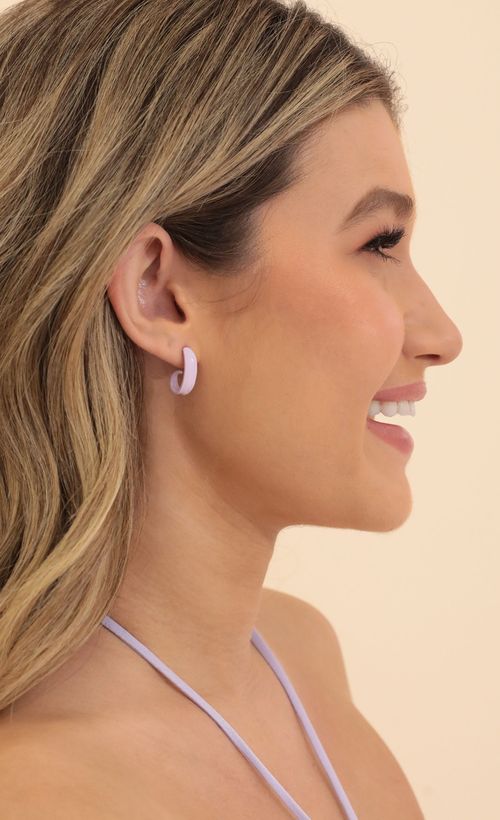 Picture Talk Of The Town Earring Set in Purple. Source: https://media.lucyinthesky.com/data/May22_2/500xAUTO/1V9A0801.JPG