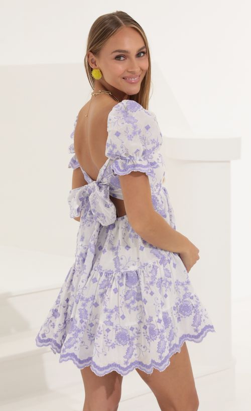 Picture Susie Floral Cotton Baby Doll Dress in White. Source: https://media.lucyinthesky.com/data/May22_2/500xAUTO/1V9A4466.JPG