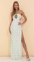 Picture Elora Floral Halter Maxi Dress in White. Source: https://media.lucyinthesky.com/data/May22_2/50x90/1V9A0006.JPG