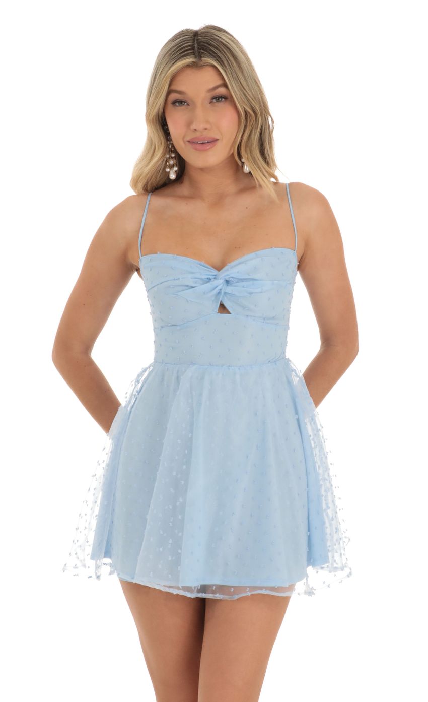 Picture Micah Dotted Dress in Sky Blue. Source: https://media.lucyinthesky.com/data/May23/850xAUTO/a8f524e8-3042-4cf8-a936-a385d9a504d1.jpg