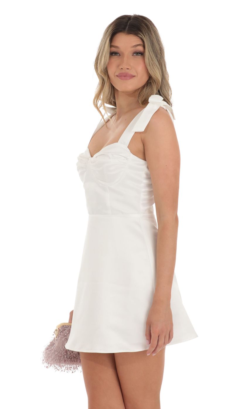 Picture Neila Dress in White Satin. Source: https://media.lucyinthesky.com/data/May23/850xAUTO/db7c6e5d-3ee5-4cba-80e5-4517566852ec.jpg