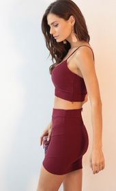 Picture thumb Poppy Two Piece Set In Burgundy. Source: https://media.lucyinthesky.com/data/Nov17_1/170xAUTO/0Y5A2636.JPG
